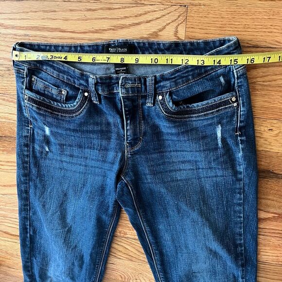 White House Black Market Women's Blue Denim Jeans - Picture 4 of 7